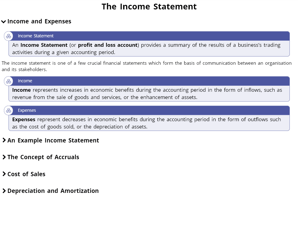 Linking to learning materials